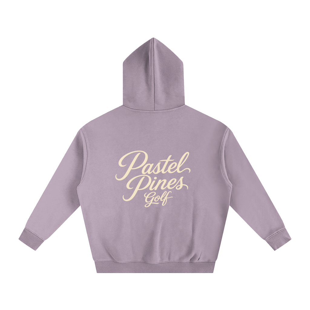 Pastel Pines Golf Oversized Fleece Hoodie