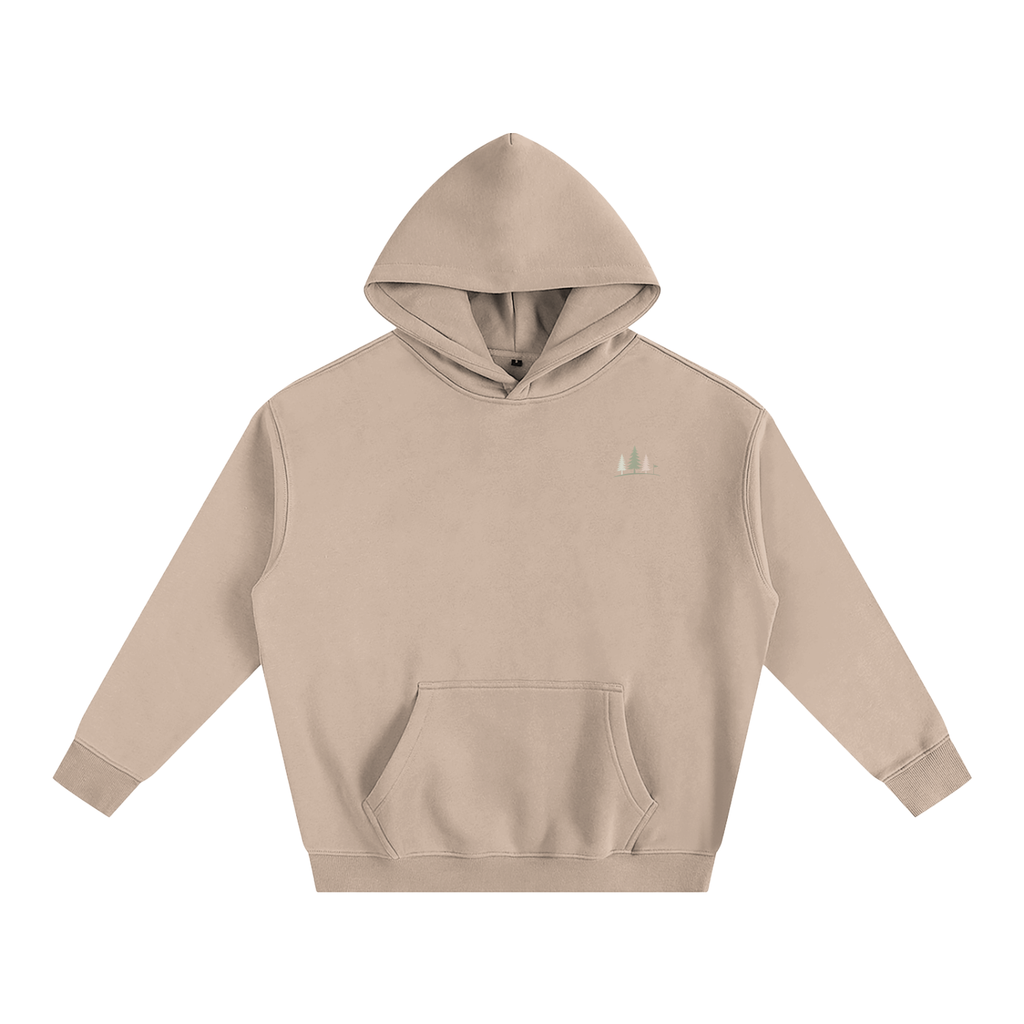 Pastel Pines Golf Oversized Fleece Hoodie