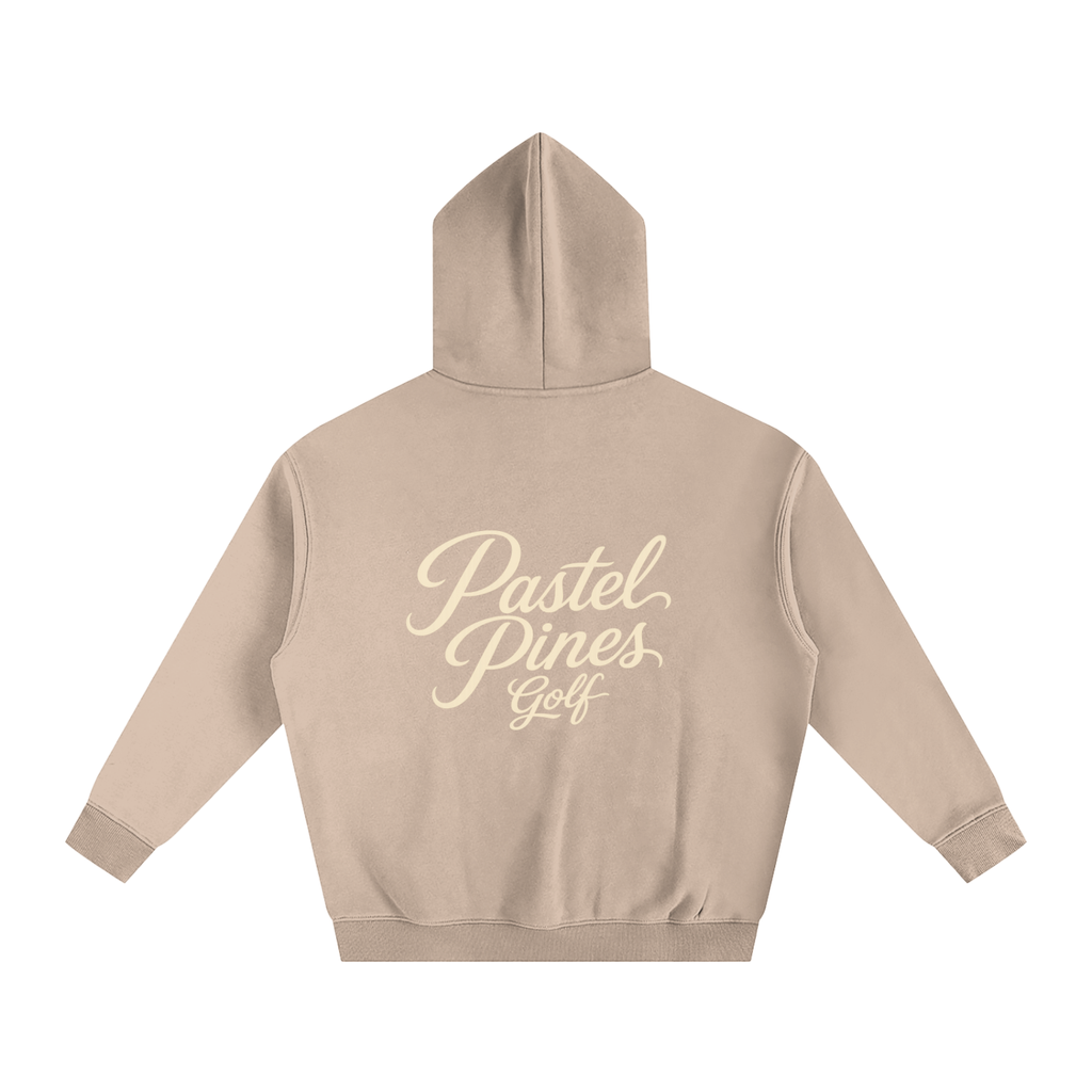 Pastel Pines Golf Oversized Fleece Hoodie