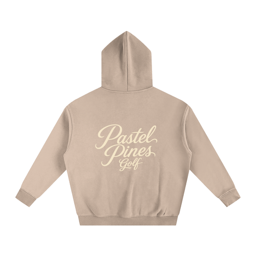 Pastel Pines Golf Oversized Fleece Hoodie