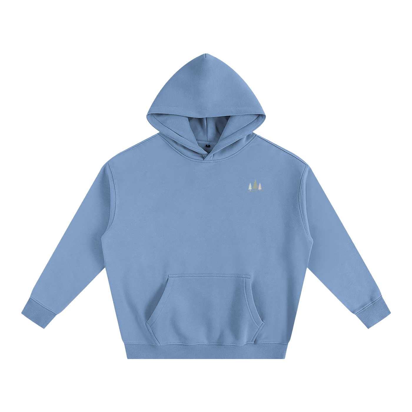 Pastel Pines Golf Oversized Fleece Hoodie