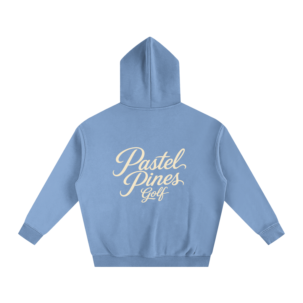 Pastel Pines Golf Oversized Fleece Hoodie