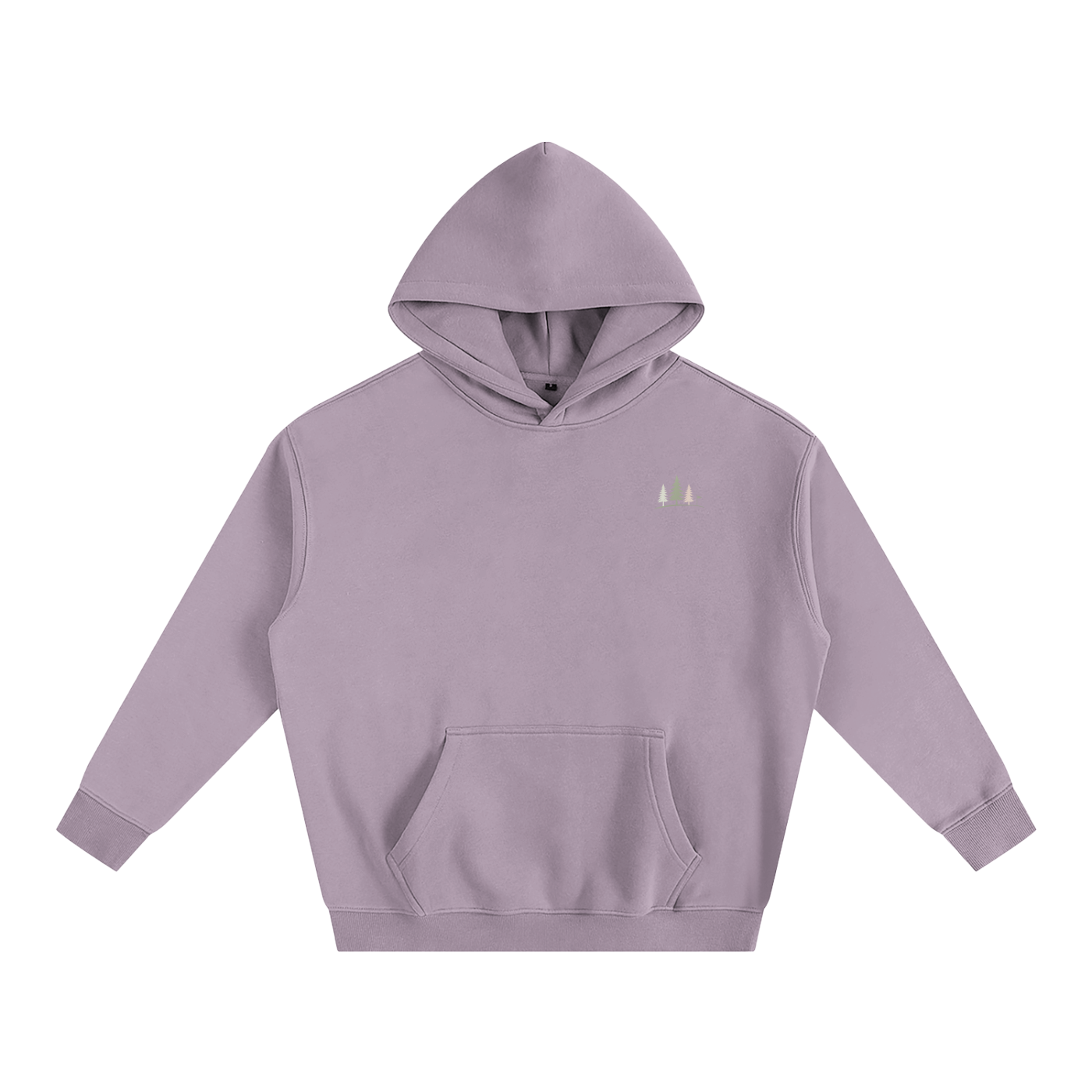 Pastel Pines Golf Oversized Fleece Hoodie